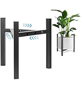 Airpark Plant Stand Indoor Adjustable, Metal Modern Plant Stand, Heavy Duty Stable Plant Pot Flow...
