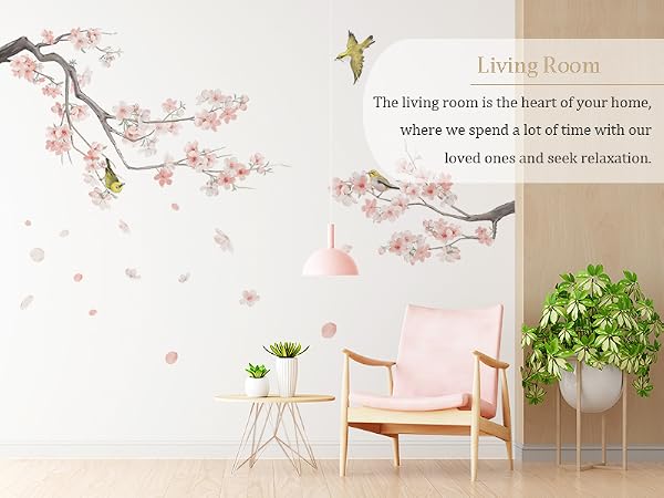 wall decals for living room