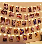 HXWEIYE 120LEDs Photo String Light, Warm White 40Ft Fairy Light with 52 Clear Clips & 12 Hooks on...