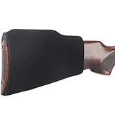 TOURBON Neoprene Comb Raising Kit Adjustable Cheek Rest Pad Buttstock Cover with 3 Height Foam Ri...
