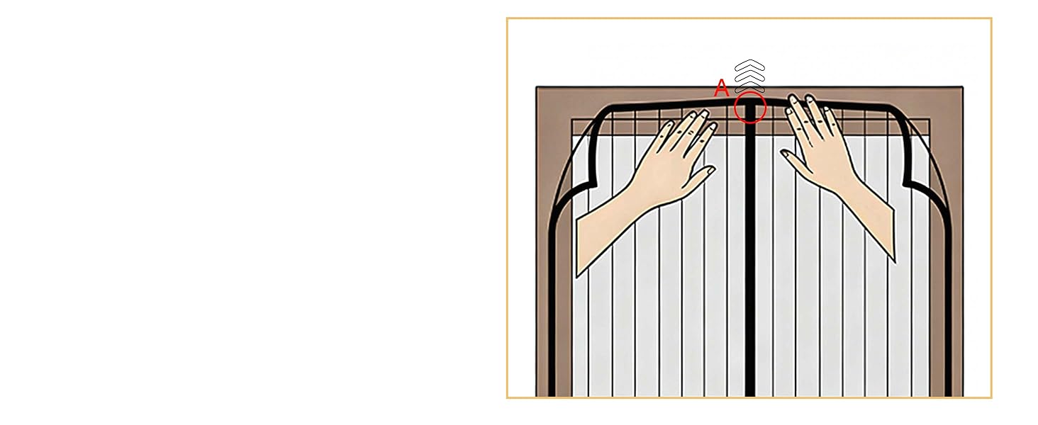 Magnetic Screen Door