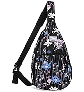 KAMO Sling Backpack Chest Shoulder Bag Crossbody Cycling Travel Hiking Daypack for Men Women Boys...