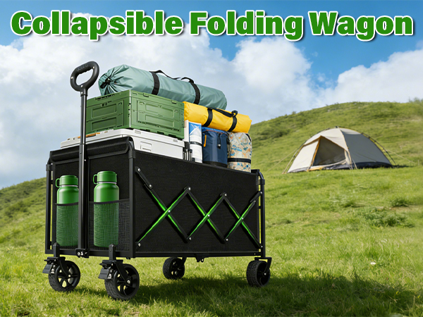 collapsible wagon cart