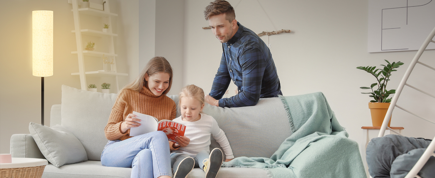 Frideko Floor Lamp, Happy Reading Time