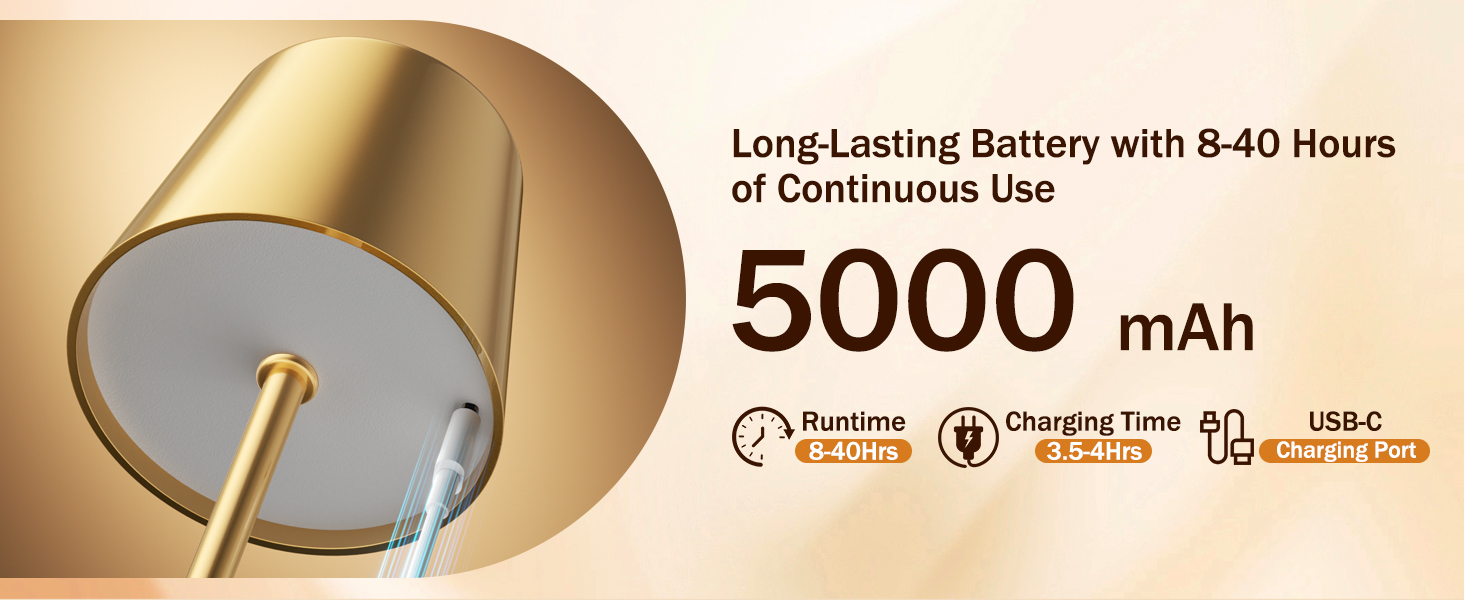 battery operated table lamp