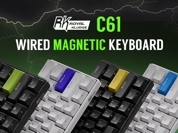 wired magnetic keyboard