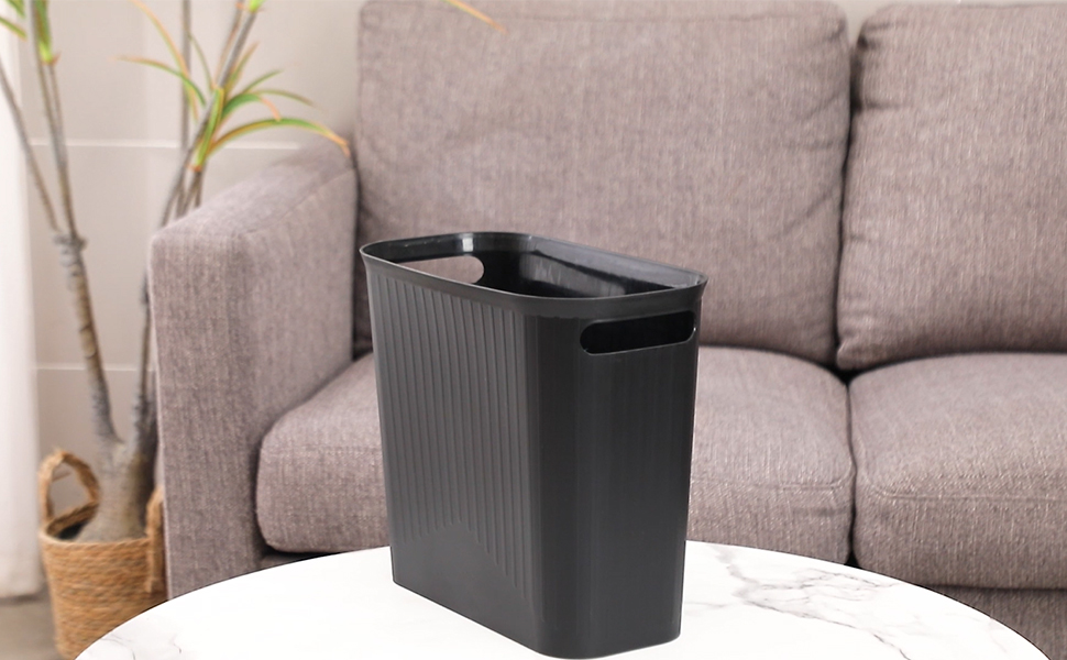 bedroom trash can