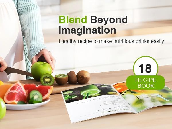Get inspired with healthy recipes for smoothies, juices, and more with your blender