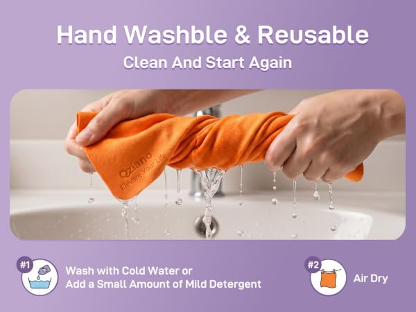 Hand Washble & Reusable