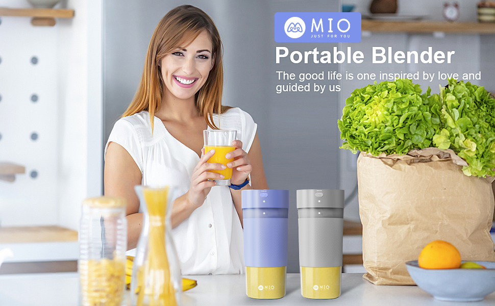 MIO Portable Blender Preview: Portable blender for smoothies and protein shakes.