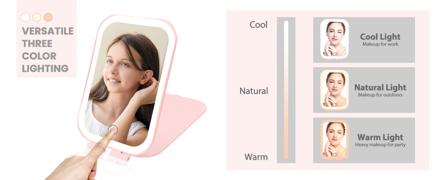 portable makeup mirror