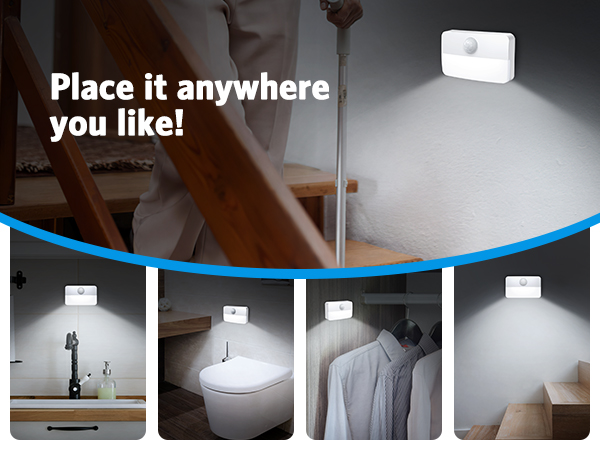 Battery-Powered LED Night Light for everywhere