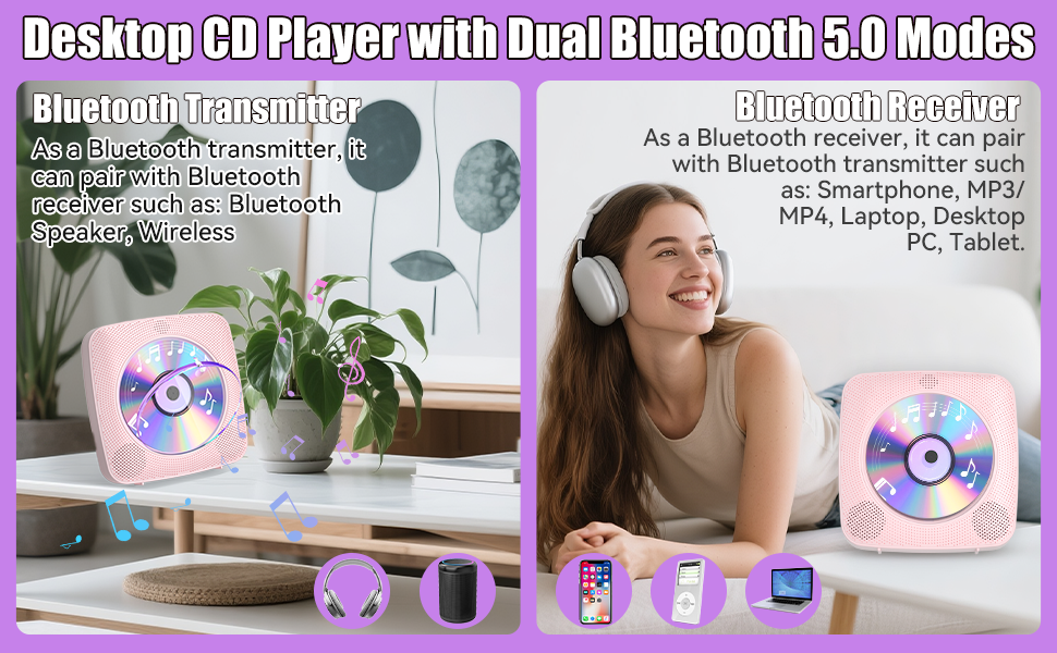portable cd players for home