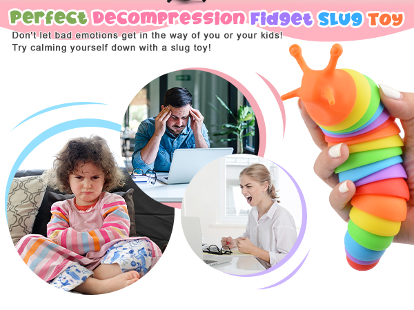 Relief Slug Toys for Toddler