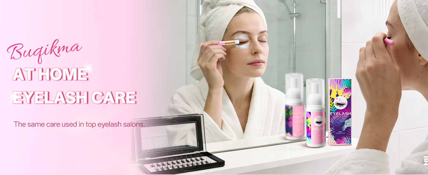 lash bath lash soap for extensions eye lash cleaner