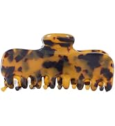 OideGuiing Durable Acetate Hair Clips - 4-Inch Tortie Claw Clips for Fine and Thick Hair (Tortie)