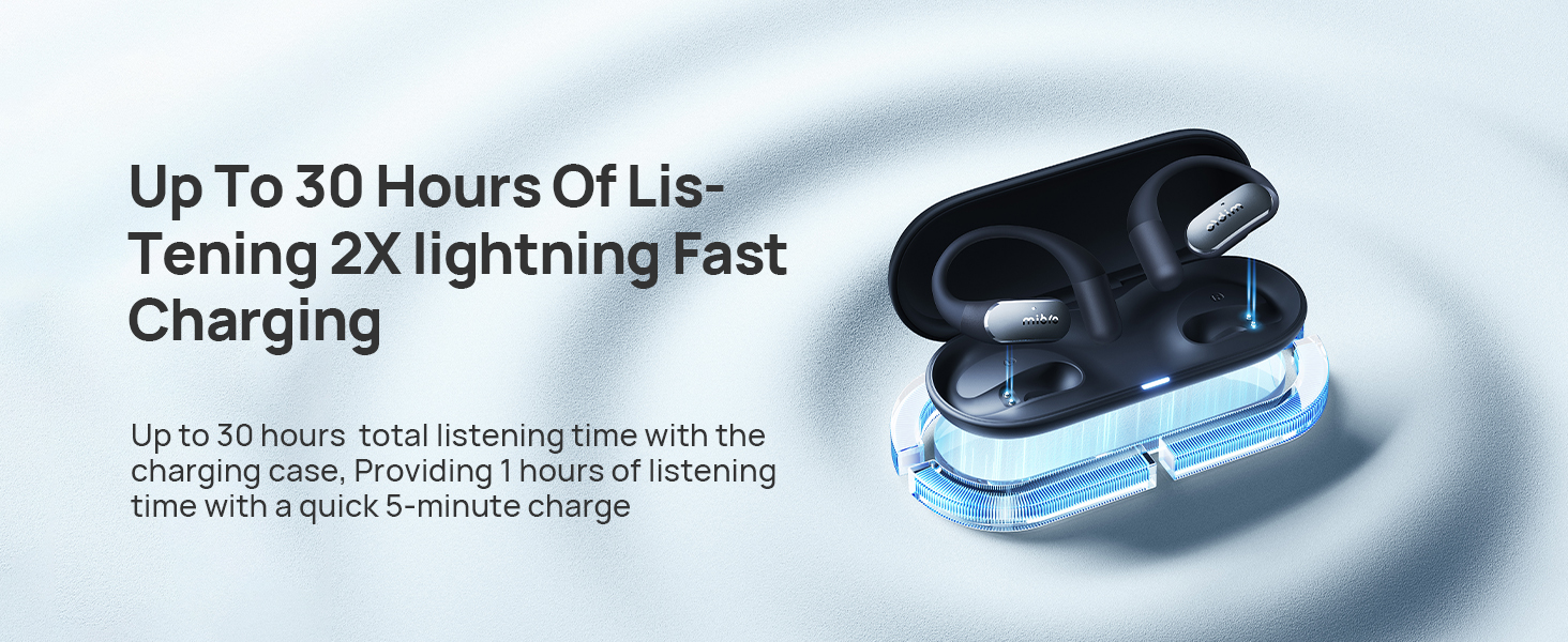 Mibro OpenEar Pro wireless earbud bluetooth headphone waterproof earphone sport work steady safety
