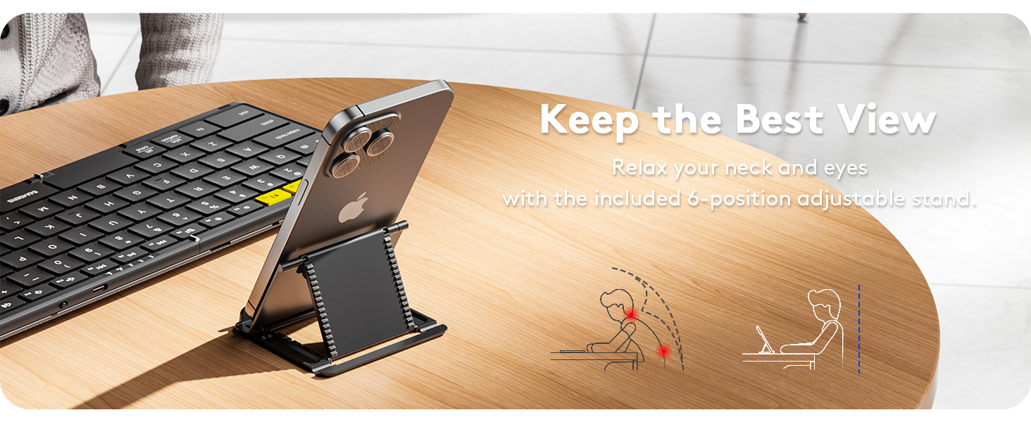 full size folding keyboard