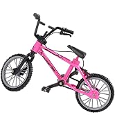 Mini 1/18 Diecast Bike Action Figure Toy,Mini Finger Mountain Bike Bicycle Art Crafts Desktop Dec...