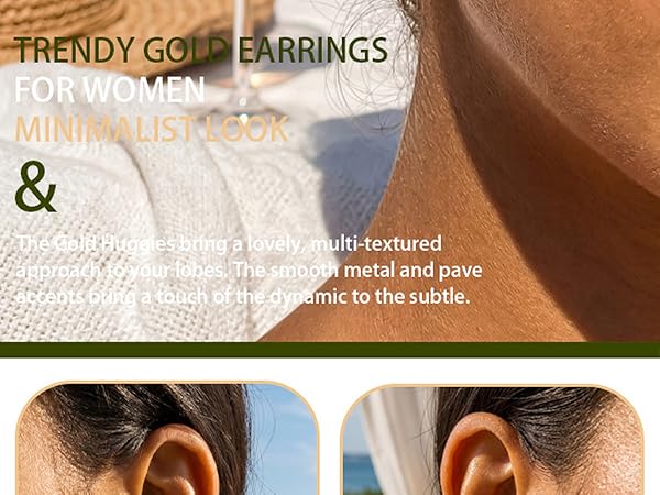 hoop earrings