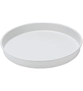 Amolliar 10" 1Pack Lazy Susan Organizer, Non-Skid Metal Rotating Turntable for Kitchen, Fridge, C...