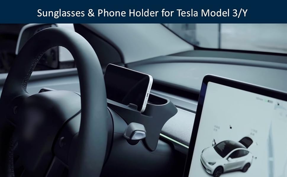 silicone steering wheel storage box for tesla