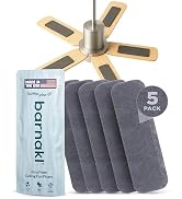 Barnakl Ultra Fresh Ceiling Fan Filters | Made with Zeolite and Coconut Shell Carbon to Trap Odor...