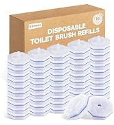 50 Count Toilet Wand Refills for Clorox, 5X Cleaning Power Toilet Bowl Wand Refills & High-Densit...