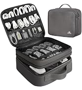 MATEIN Cord Organizer Bag with Adjustable Divider, DJ Electronic Storage | Cable File Bag, Charge...