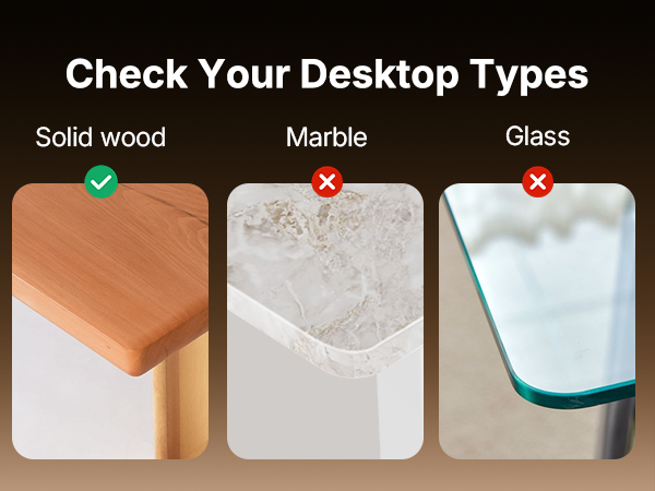 check your desktop types