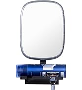 TAILI Shower Mirror Fogless for Shaving with Razor Holder, Removable Fog Free Suction Mirror with...