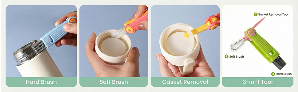 Green Lid Brush
