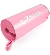 RitFit Hip Thrust Pad Black Barbell Pad Thick Protective Non Slip Pad Covered with PU Leather for...
