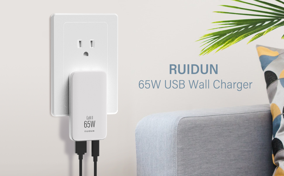 65W USB WALL CHARGER