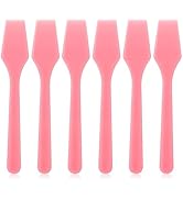 Tbestmax 300 Pcs Mini Cosmetic Spatulas 2.4" Disposable Makeup Spatulas, Plastic Spoon Spatula Pi...
