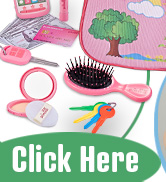 purse set for girls with makeup and keys