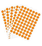 PARLAIM 1050 PCS 3/4 Inch Round Color-Code Dot Stickers,Color Coded Stickers Label Circle Sticker...