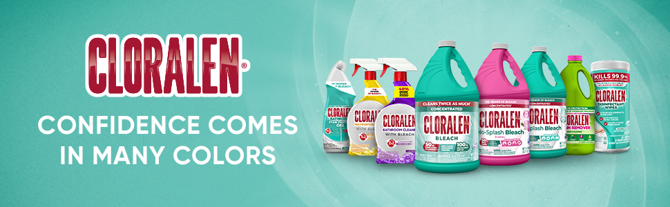 Cloralen Bleach - Confidence comes in many colors.