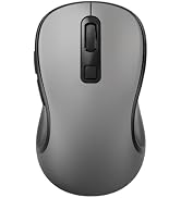 INFINMIND Wireless Bluetooth Mouse, 2.4G USB and Two Bluetooth, Multi-Device Silent Mouse, Progra...