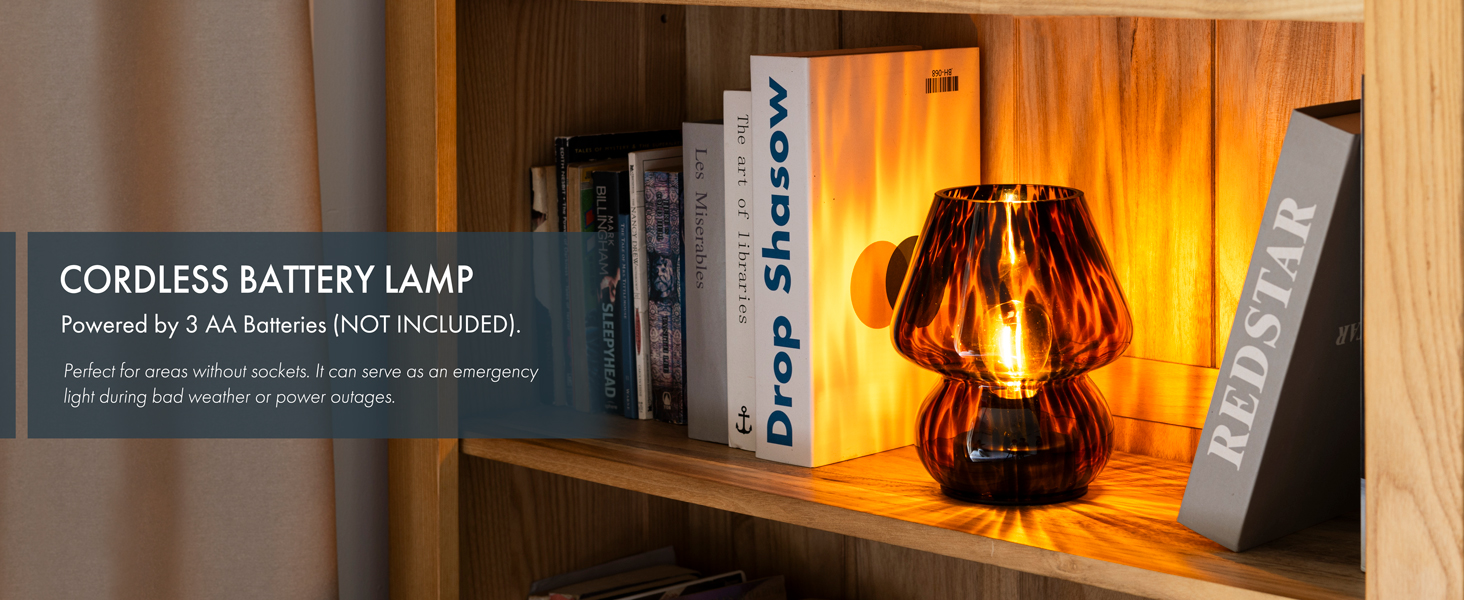 cordless battery lamp