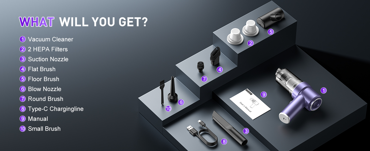 handheld vacuum cleaner