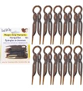 Good Hair Days Hair Pins - Plastic, U-shaped Magic Grip Hairpins, Strong Durable Pins For Fine, T...