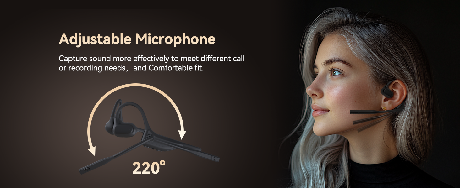 wireless headphones with mic