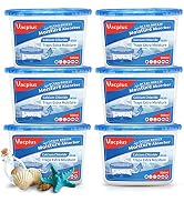 Vacplus Moisture Absorbers 6 Pack, Portable Humidity Absorber Boxes for Your Bathroom, Closet & C...