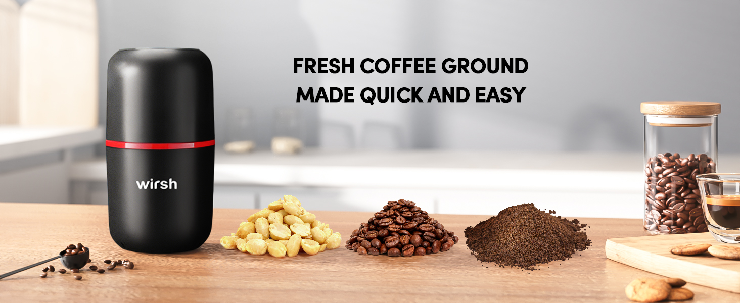 wirsh electric coffee grinder
