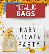 Metallic Favor Bags Wedding Favor Bags for Bridal Baby Shower Birthday Party Candy Christmas Jewelry