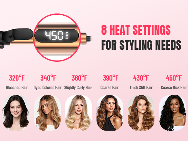 curling iron for long thick hair