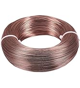 PandaHall Aluminum Wire for DIY Manual Arts Jewelry Making (Camel, 20 Gauge(0.8mm)-984ft)