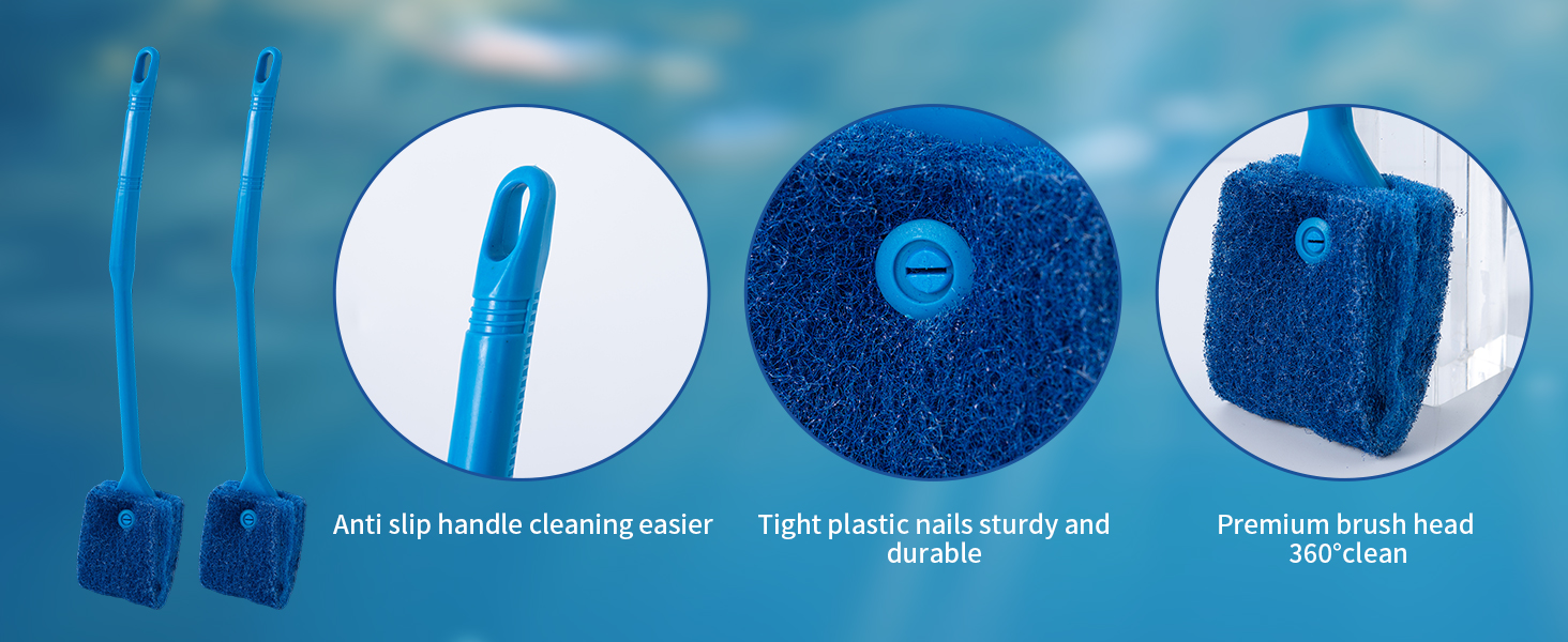 fish tank brush