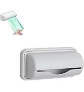 Jizlan Trash Bag Dispenser,Adhesive Garbage Boxes,Plastic Bag Storage Holder,Wall Mounted Garbage...